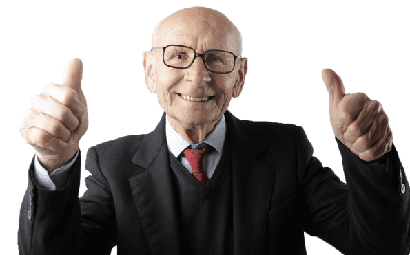 Smiling man
